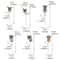 Enchanted Mini Fairy Garden Stakes Set 6 PCS 5