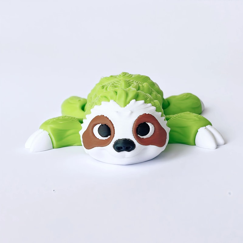 Articulated 3D Sloth Koala Desk Decor Set Flexible Cute Animal Figurines For Home Gifts 4