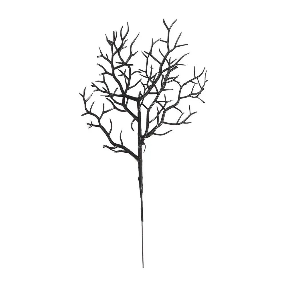 Midnight Antler Halloween Black Branches For Vase And Gothic Centerpieces 5pcs 2