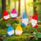 8Piece Mini Garden Gnome Figurines Set For Fairy Garden Micro Landscapes 2