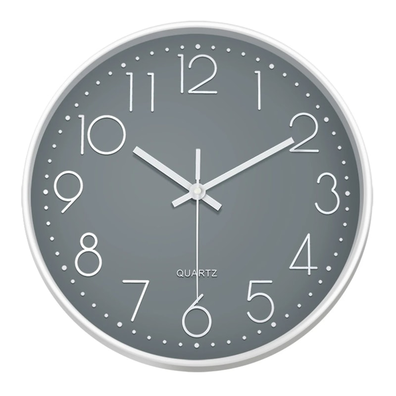 Modern Minimalist Silent Wall Clock 3D NoTicking Decorative Timepiece 6