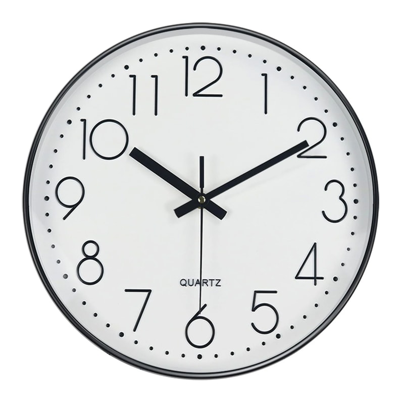 Modern Minimalist Silent Wall Clock 3D NoTicking Decorative Timepiece 8