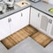 Modern Wood Grain NonSlip Floor Mat For Bathroom Kitchen Entryway 7