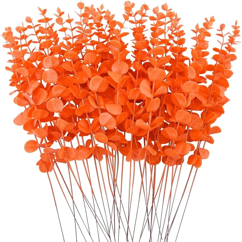 Artificial Eucalyptus Leaves Bundle For Vases Weddings And DIY Decor 11