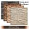 3D Peel And Stick Brick Wallpaper Panels Waterproof SelfAdhesive Faux Brick Wall Decor 0