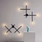 Nordic LED Wall Lamp Cross Sconce For Bedroom Living Room Bedside Decor 0