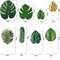 Artificial Tropical Palm Leaves For Luau Party Decorations Jungle Safari Party Supplies Tropical P 4