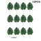 Artificial Tropical Palm Leaves For Luau Party Decorations Jungle Safari Party Supplies Tropical P 15