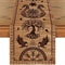 Viking Raven Linen Table Runner With Helm Of Awe Nordic Dining Decor 5