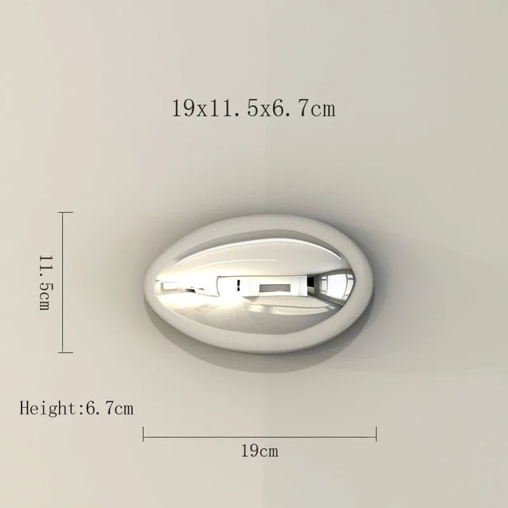 Modern Electroplated Stone Wall Decor Hanging For Living Room 12