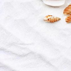miniature white sand for aquariums, mini gardens and diy decor
