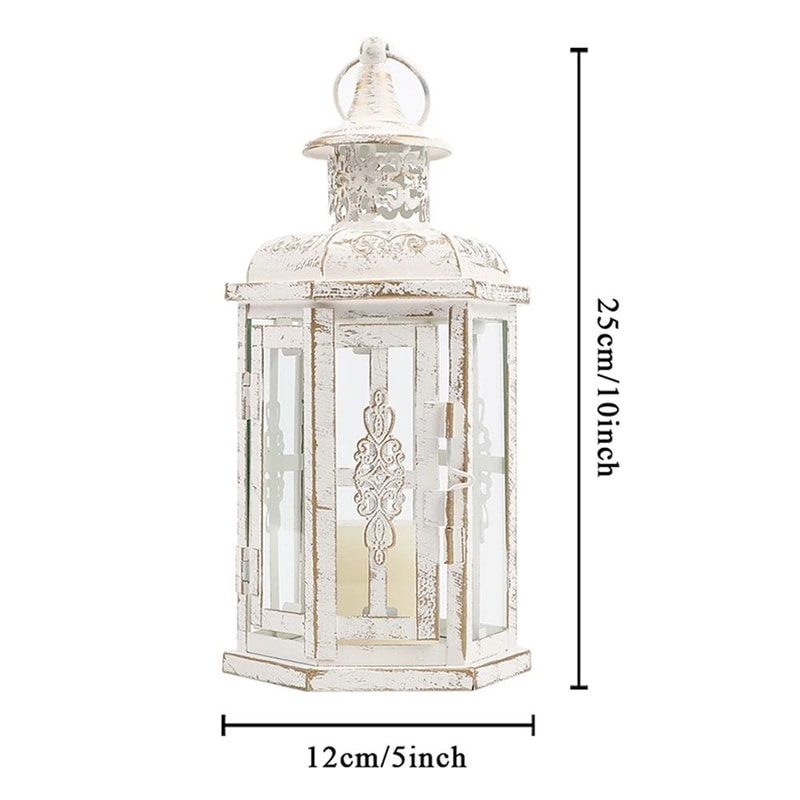 Vintage Hanging Candle Lantern For Weddings And Patio Decor 6
