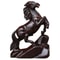 Rosewood Horse Statue For Wealth Success Feng Shui Zodiac Desk Decor 11
