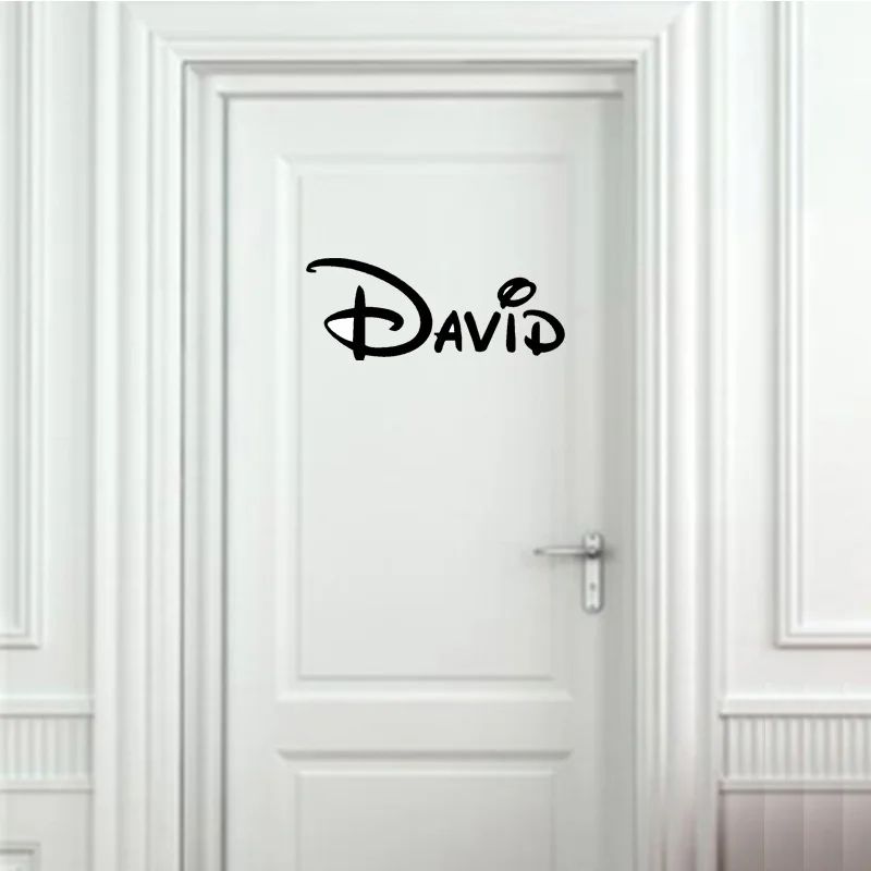 Personalized Name Wall Decal For Kids Room Removable Vinyl Nursery Wall Sticker 1