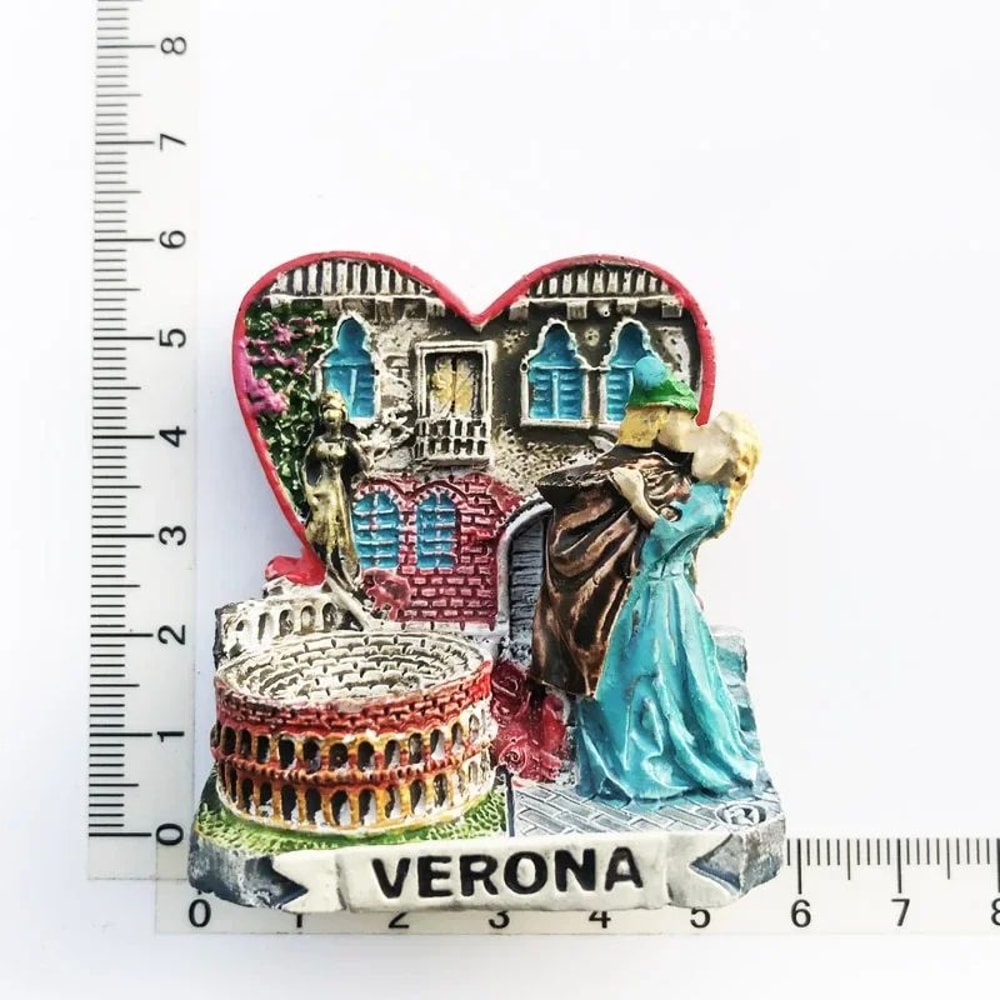 Verona Fridge Magnet Travel Souvenir Gift 3D Italy Souvenir Magnet Decor 1