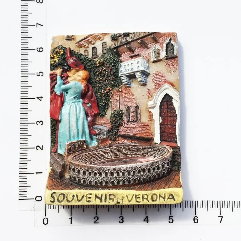 Verona Fridge Magnet Travel Souvenir Gift 3D Italy Souvenir Magnet Decor 3