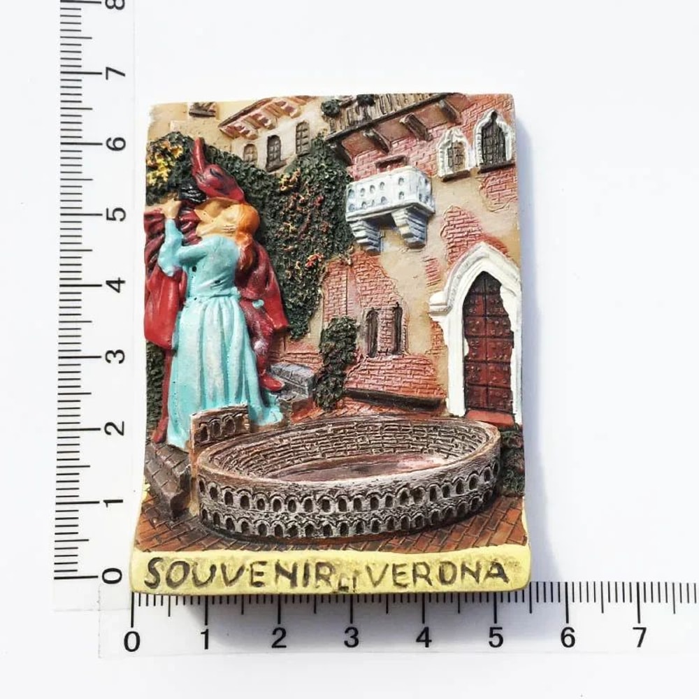 Verona Fridge Magnet Travel Souvenir Gift 3D Italy Souvenir Magnet Decor 11