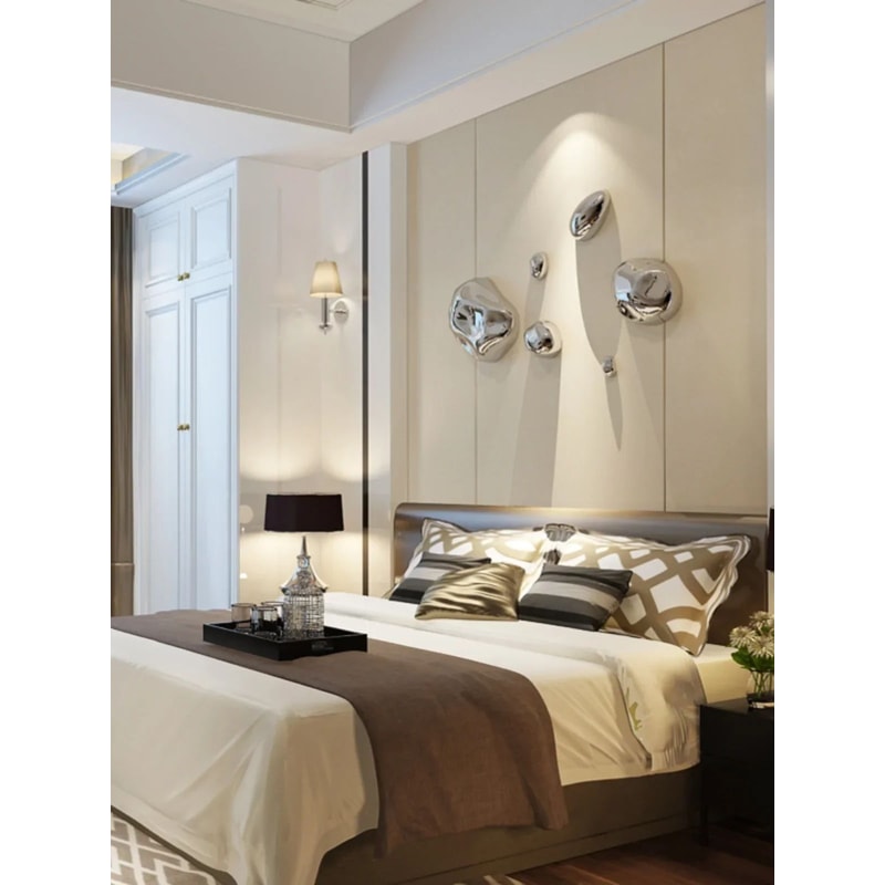 Modern Stone Abstract Wall Decor Hanging For Minimalist Living Rooms 3