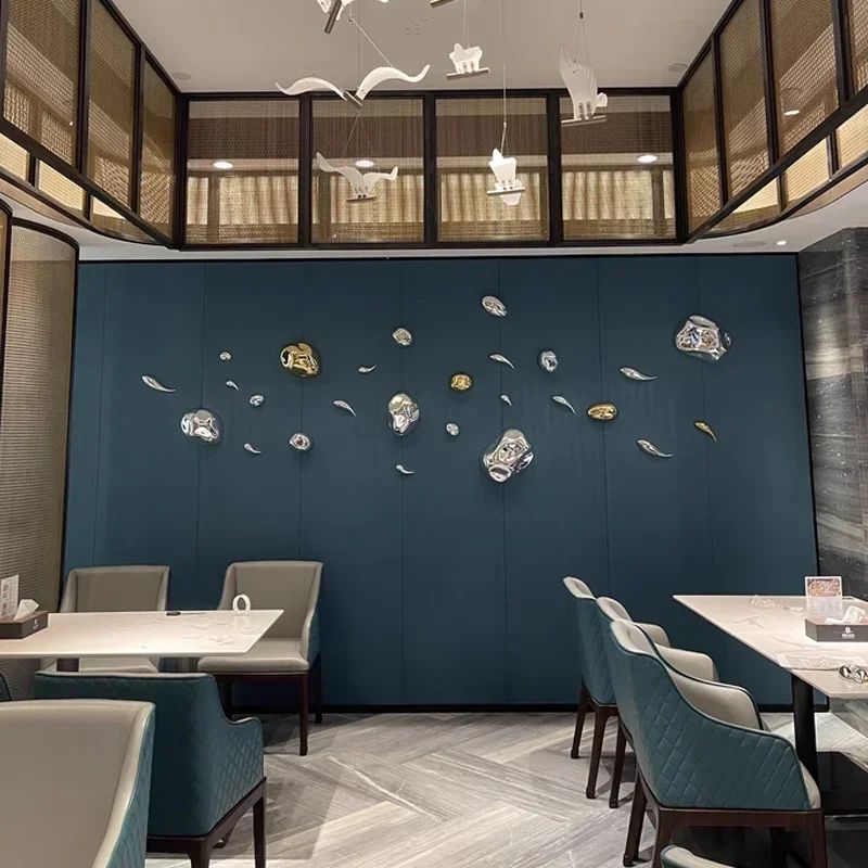 Modern Stone Abstract Wall Decor Hanging For Minimalist Living Rooms 5