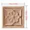 European Floral Carved Wood Corner Onlay For Furniture Cabinets And Window Frames 3