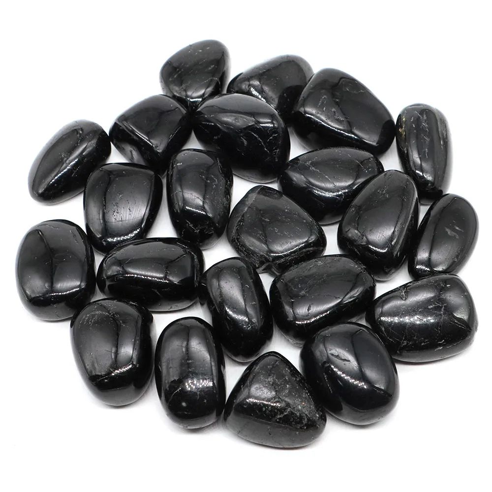 Black Tourmaline Tumbled Stone For Reiki Meditation And Home Decor 2