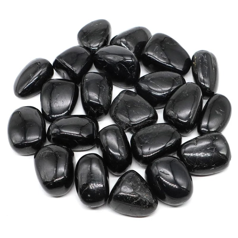 Black Tourmaline Tumbled Stone For Reiki Meditation And Home Decor 2