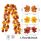 2M Artificial Fall Garland Realistic Autumn Maple Leaf Decor For Festive Homes 6