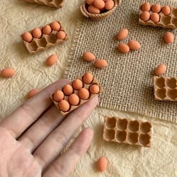 realistic miniature kitchen set – detailed dollhouse kitchen accessories for collectors & creative displays