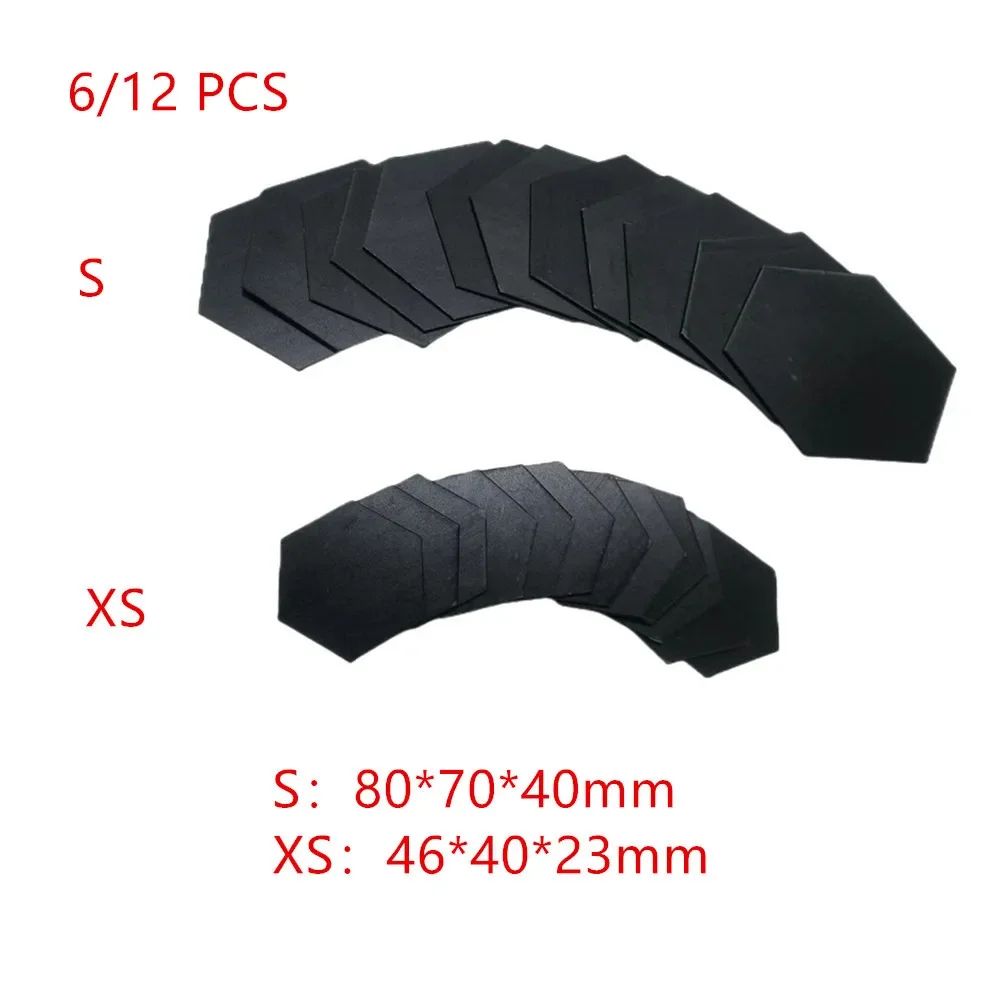 Hexagon Acrylic Wall Mirror Stickers Set Self Adhesive Mirror Tiles For Modern Geometric Wall Deco 9