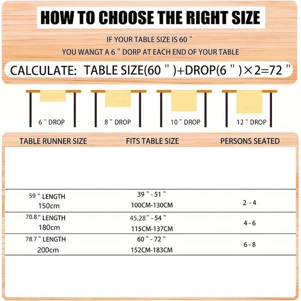 Elegant Passover Linen Table Runner Reusable Pesach Decor For Festive Dining 4