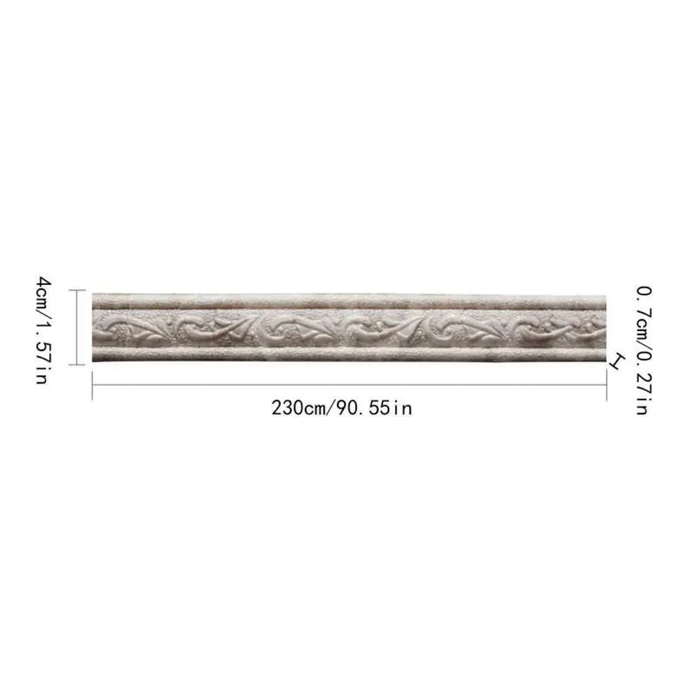 FlexEdge Peel And Stick Molding Trim For Walls And Ceilings 5