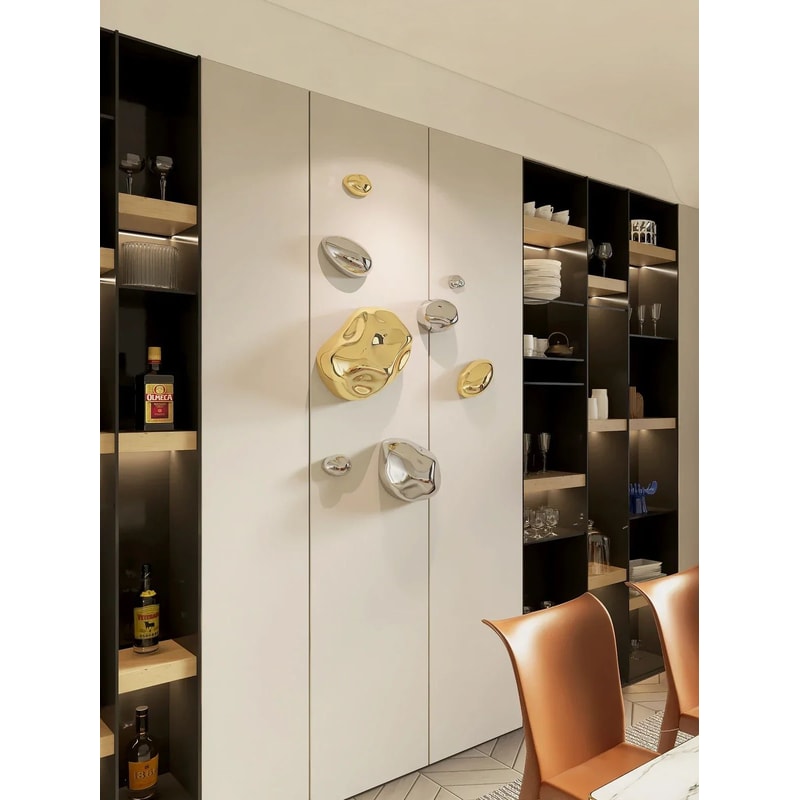 Modern Faux Stone Abstract Wall Sculpture For Living Room And Hotel Decor 1