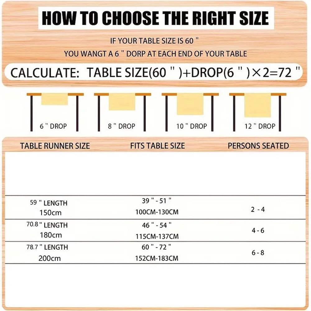 Elegant Ramadan Table Runner With Moon Lantern Design Premium Linen Eid Table Decor 5