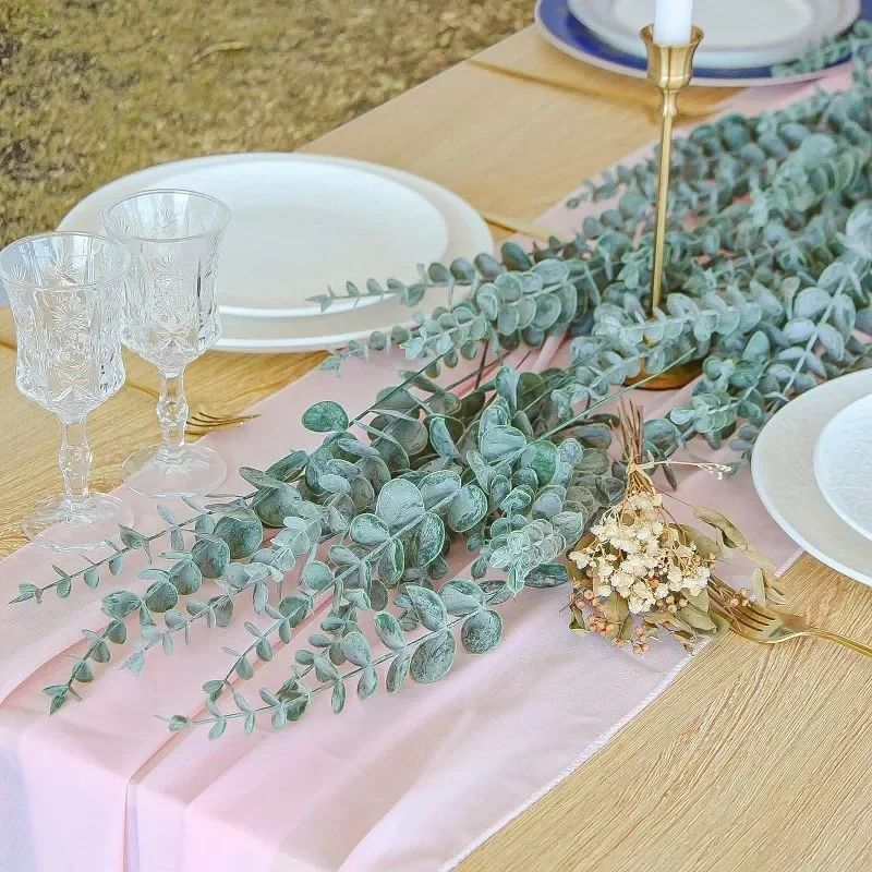 Lifelike Artificial Eucalyptus Stems For DIY Bouquets Wedding Greenery And Home Decor 1