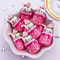Kawaii Resin Charms Set Colorful Cartoon Cat Cabochons For DIY Craft Embellishments 11