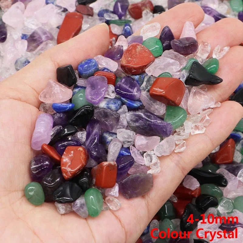 Natural Crystal Chips For Aquarium Gravel Reiki Decor And DIY Crafting 6