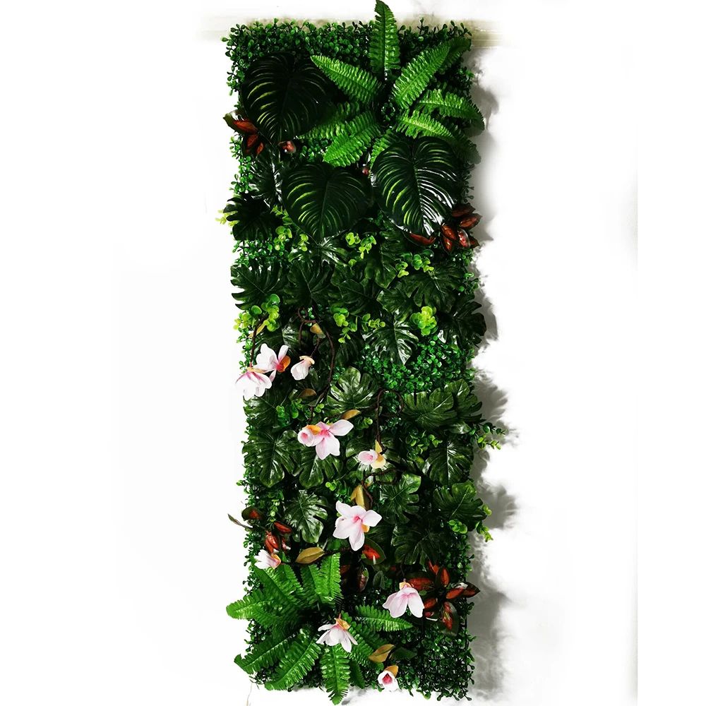LushScape Artificial Plant Wall Panel Realistic Green Wall Decor For Indoor Spaces 3