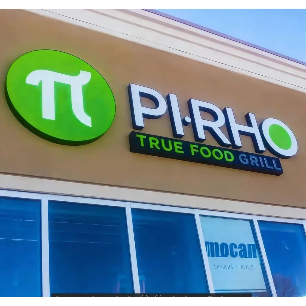 Custom Business Logo Sign LED Storefront Sign With Backlit Channel Letters 0