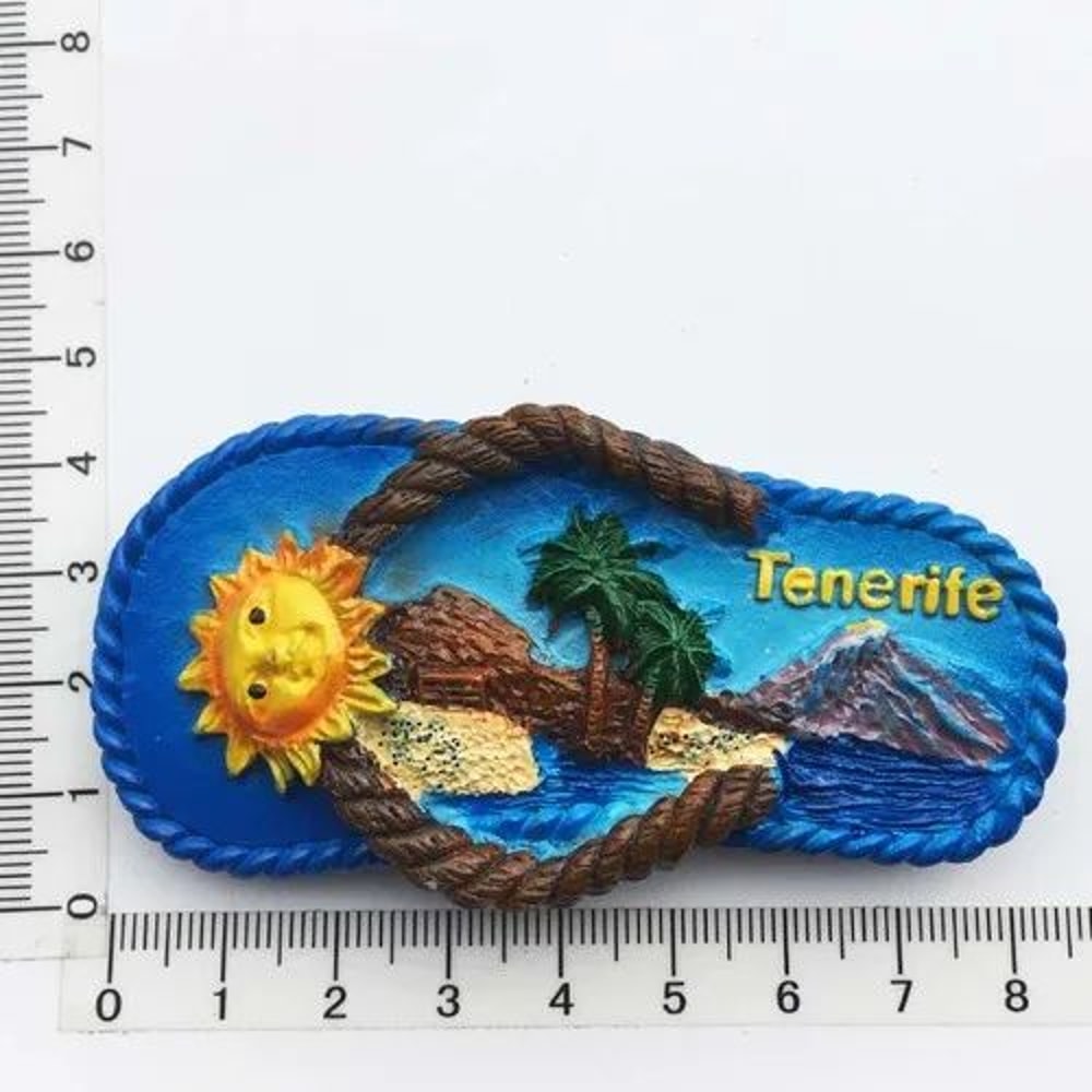 Tenerife Island Fridge Magnet 3D Resin Souvenir Magnet For Travel Gifts 1
