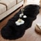 Luxury Faux Sheepskin Fluffy Area Rug For Bedroom Living Spaces 1