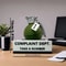 Complaint Department Desk Sign 3D Printed Funny Office Decor Prank Gift 3