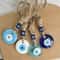 Handcrafted Evil Eye Wall Hanging Glass Nazar Charm For Home Decor 3