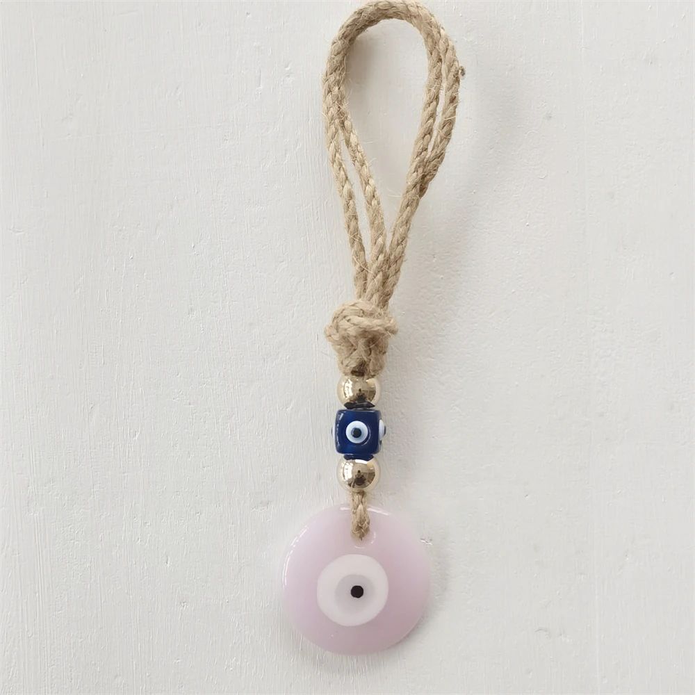 Handcrafted Evil Eye Wall Hanging Glass Nazar Charm For Home Decor 11
