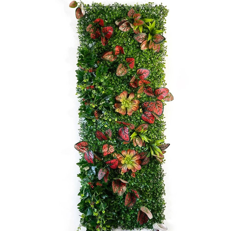 Artificial Plant Wall Panel Lush Greenery Wall Decor For Indoor Vertical Garden Event Backdrops 9