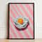 French Breakfast Oyster Lemon Wine Canvas Print For Kitchen And Dining Room 1