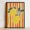 French Breakfast Oyster Lemon Wine Canvas Print For Kitchen And Dining Room 2