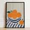 French Breakfast Oyster Lemon Wine Canvas Print For Kitchen And Dining Room 4