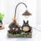 Cozy Cottage Wooden House Night Light Miniature Desk Decor Lamp 0