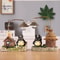 Cozy Cottage Wooden House Night Light Miniature Desk Decor Lamp 2