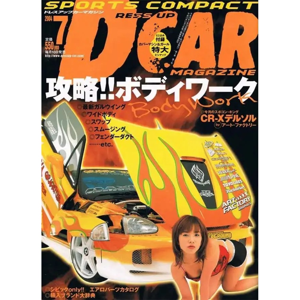 Retro JDM Wall Art GTR Magazine Cover Canvas Wall Decor 8